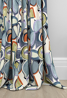 Pop, Denim - Made to Measure Curtains